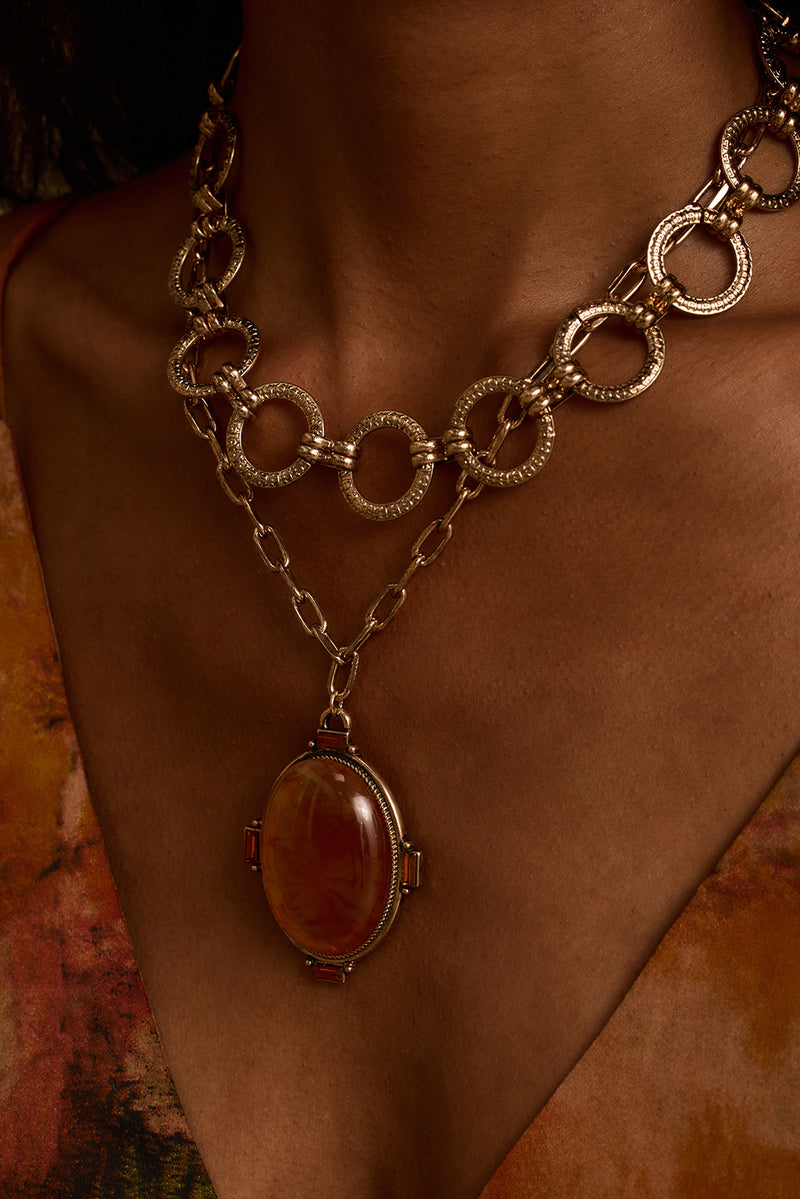 Davina Stone Statement Necklace