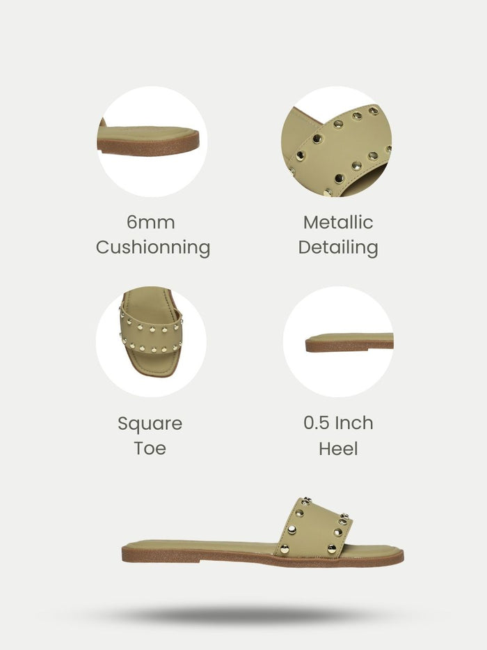 Avira Olive Flats
