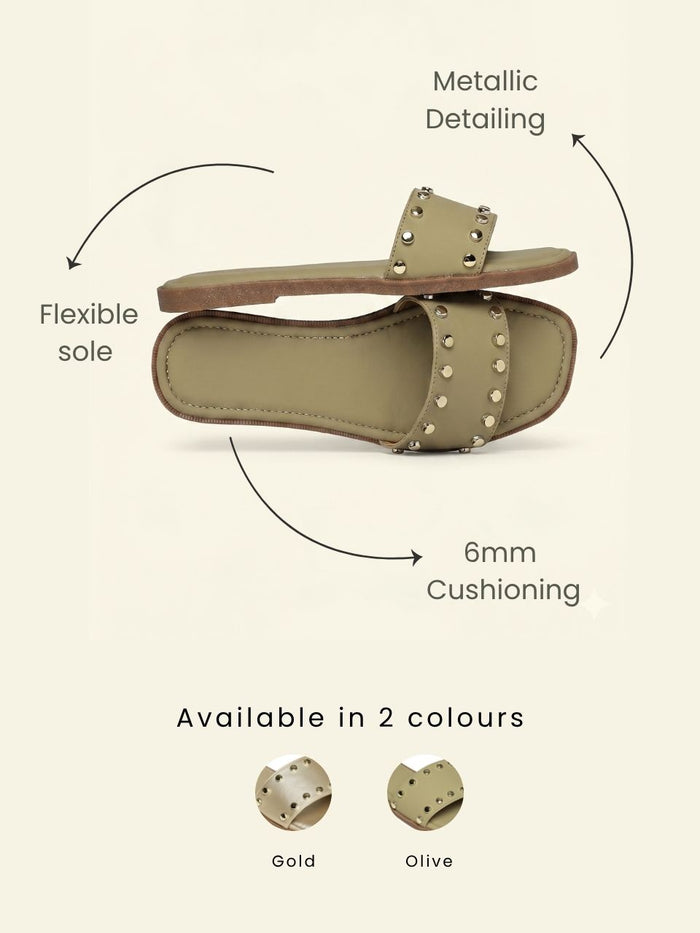 Avira Olive Flats