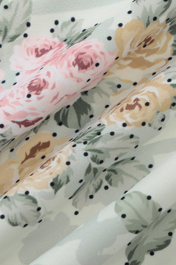 Cami Waist Slim Sexy Versatile Floral Dress