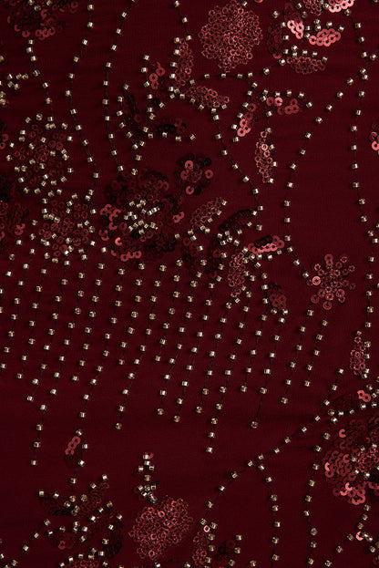 Capri Mulberry Beaded Halter Top