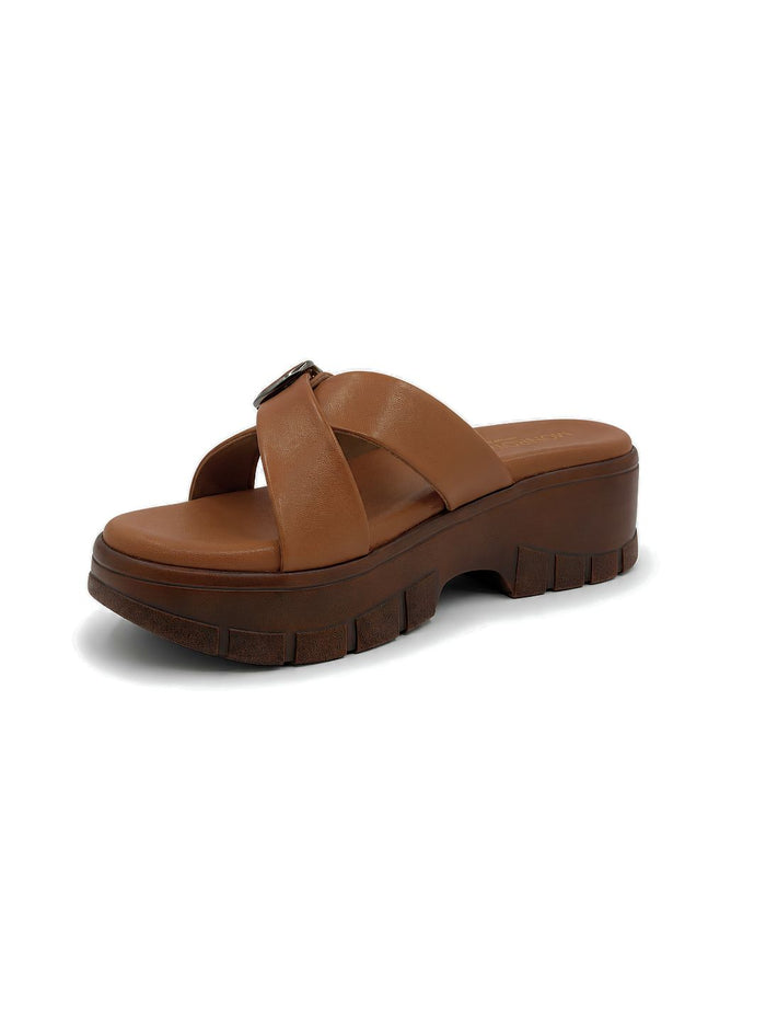 Casa Tan Wedge Heels