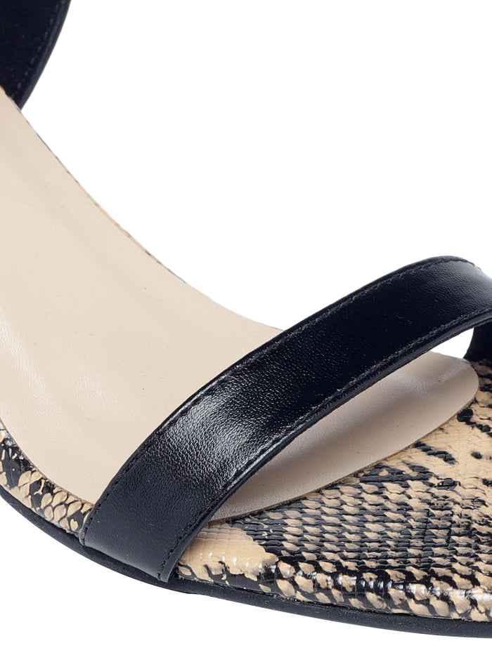 Catalina Beige Kitten Heels