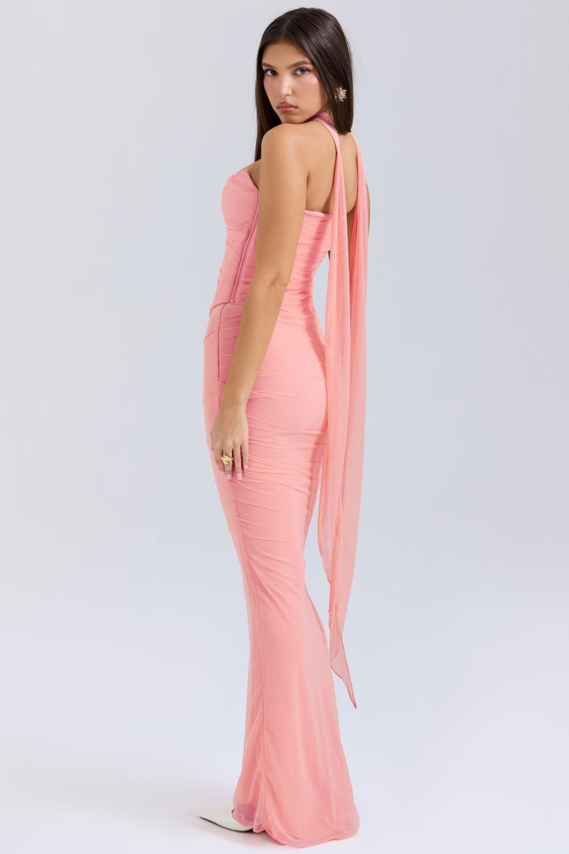 Corset Style Bodycon Formal Dress