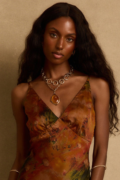 Davina Stone Statement Necklace