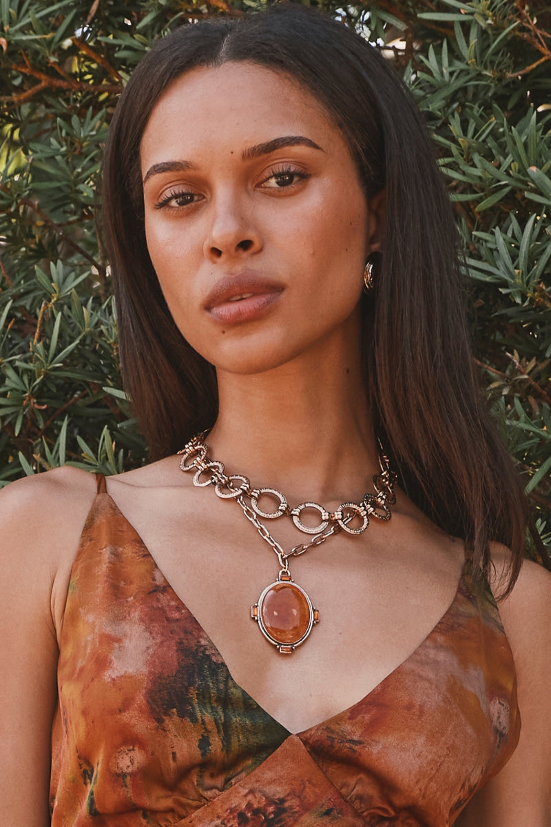 Davina Stone Statement Necklace