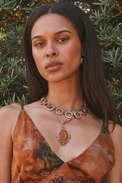 Davina Stone Statement Necklace