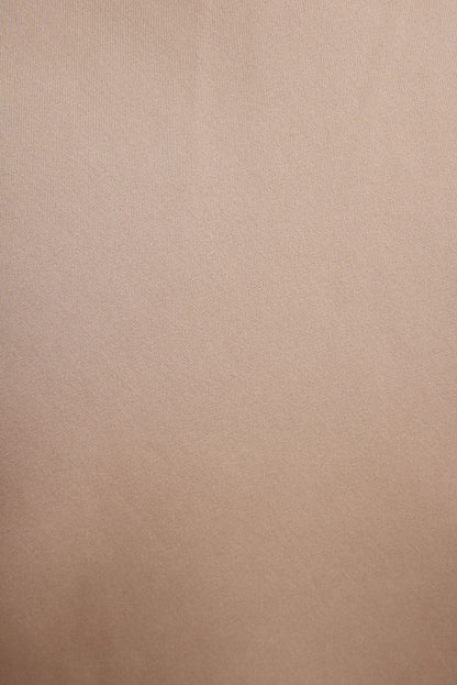 Additional view of the Dolce Champagne Satin Maxi Skirt from a different perspective.