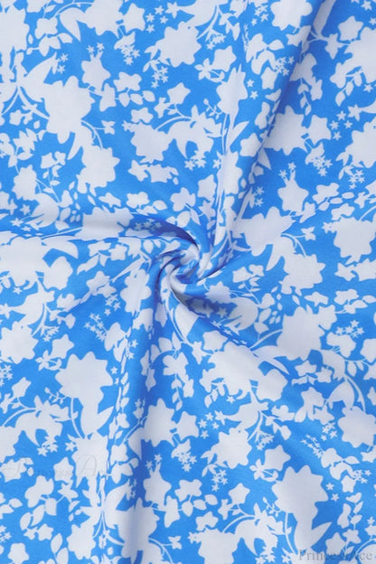 Floral Print Cami Tie Slim Elegant Mini Dress