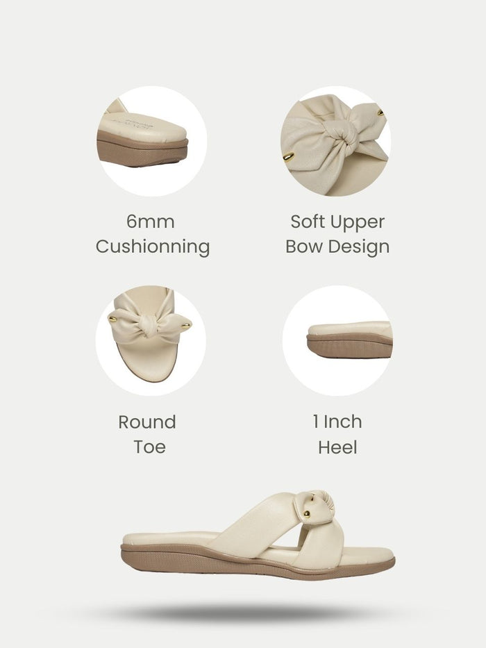Helina Cream Flats