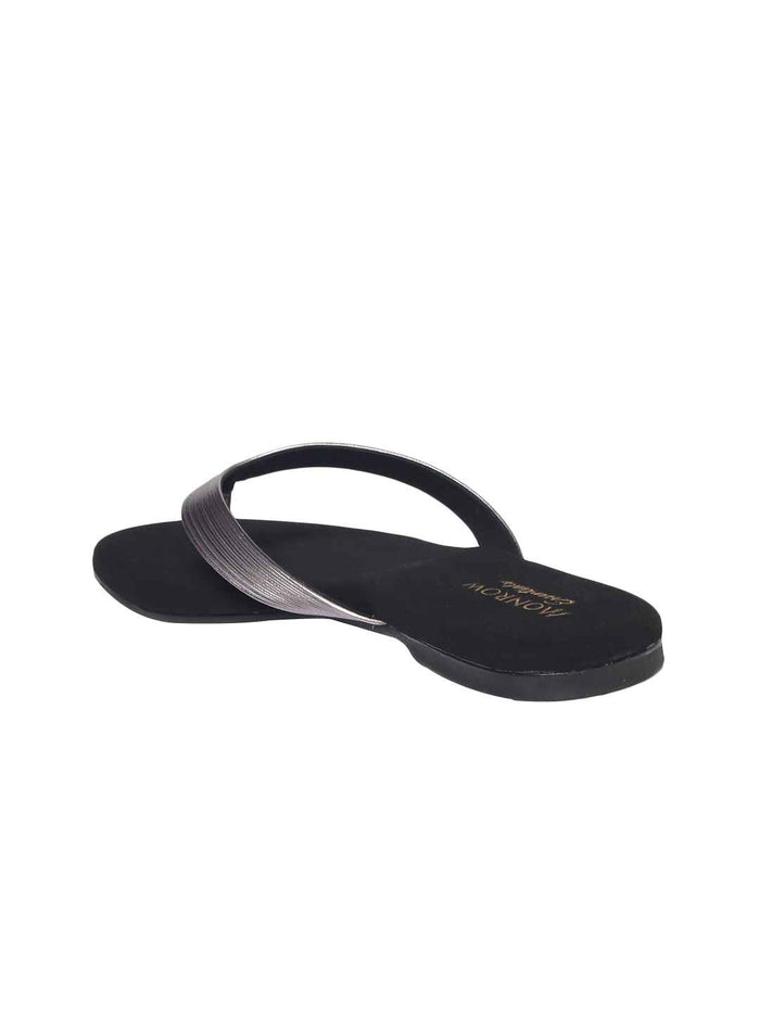 Isabella Gun Metal Flats