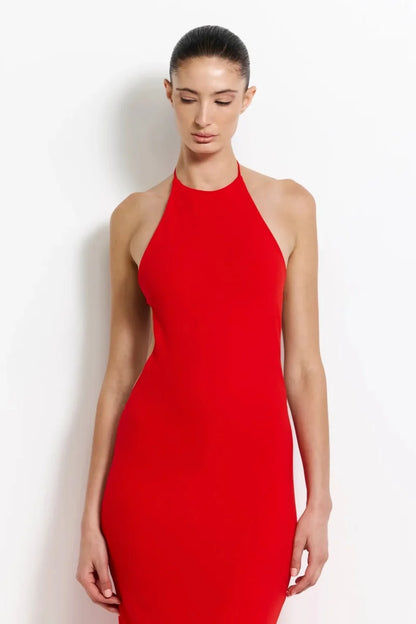 Jett Gown - Cherry Red