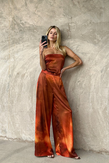 Back view of the top showing the silhouette and fit.
