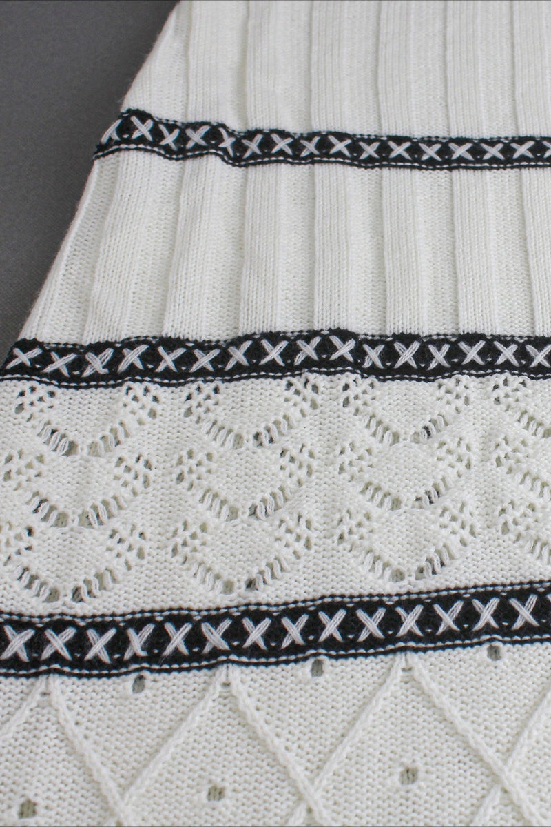 Knit Spaghetti Strap Split Sweater Dress