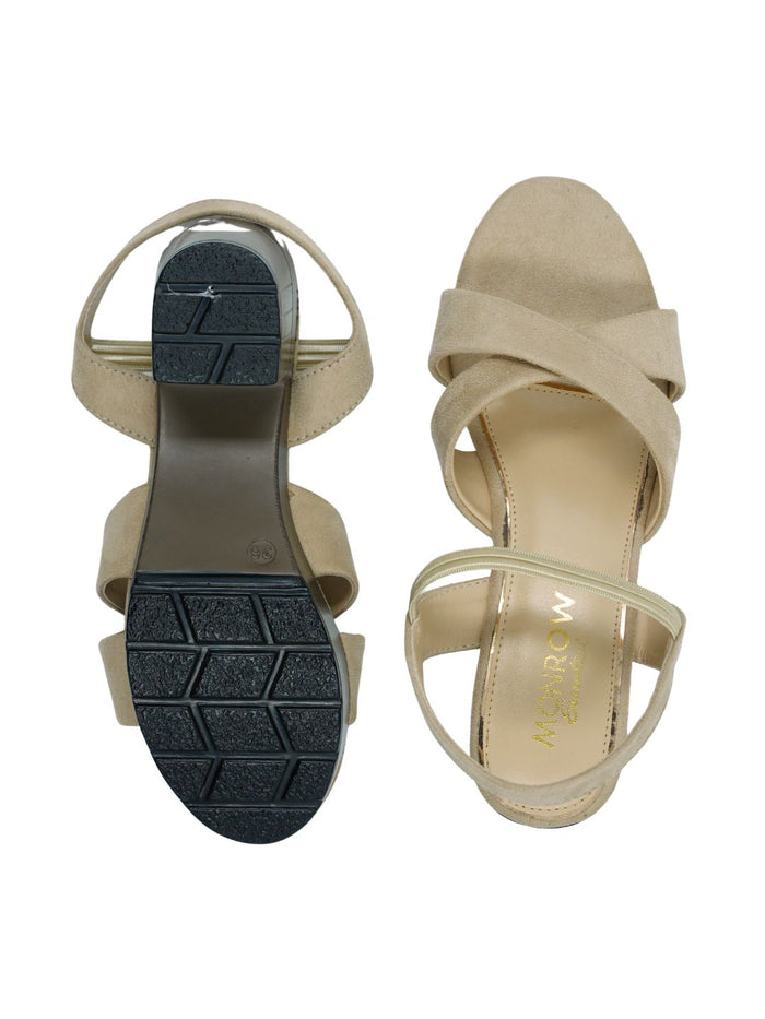 Maria Cream Block Heels