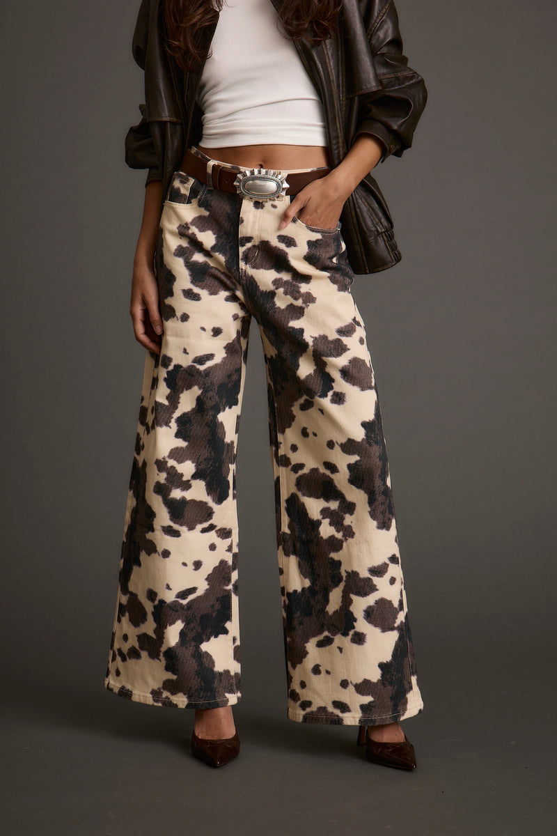 Back view of the pants showing the silhouette and fit.