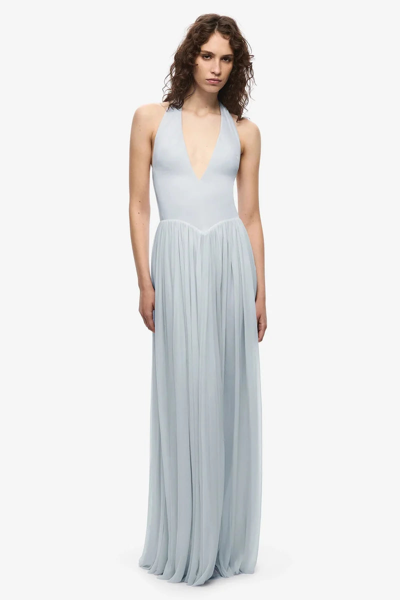 Misha Ophelia Jersey Dress - Skywriting