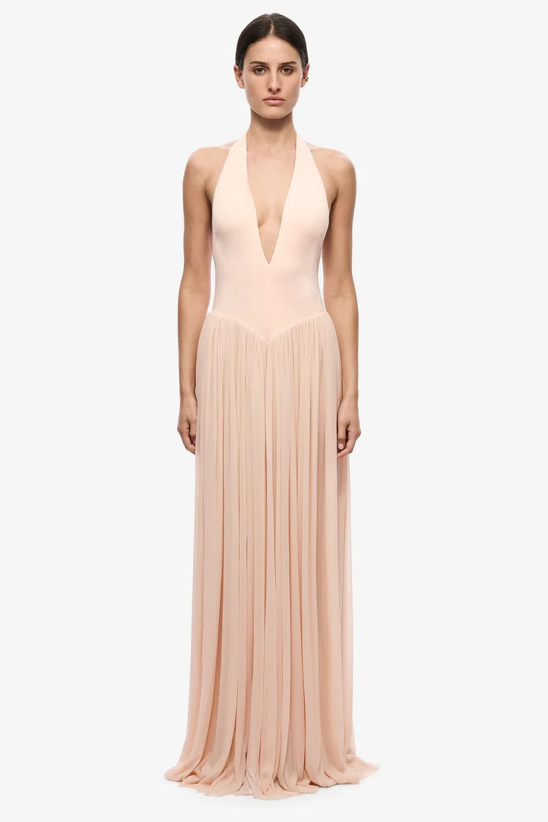Misha Ophelia Jersey Dress - Soft Pink