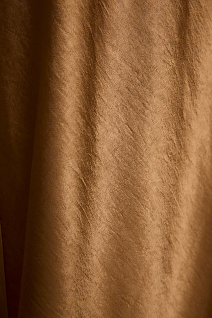 Natalia Bronze Strapless Maxi Dress