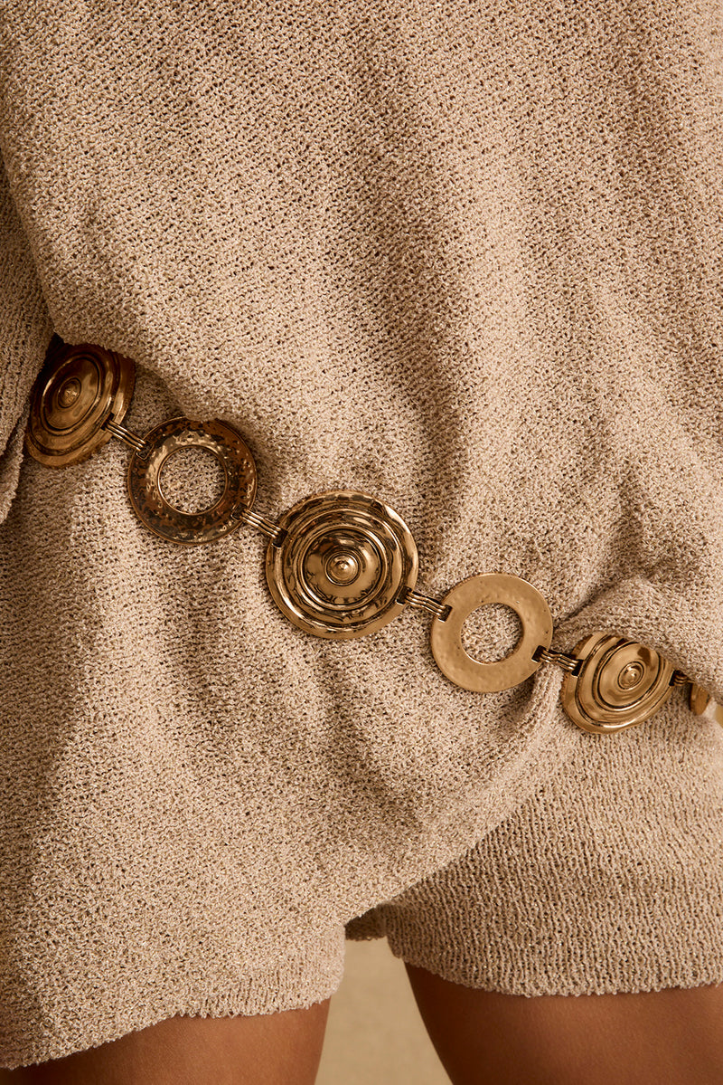 Noemi Gold Chain Belt