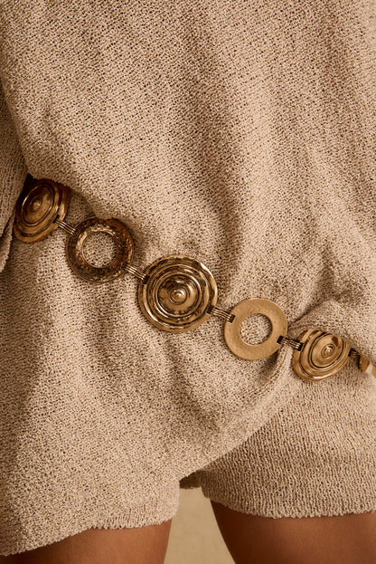 Noemi Gold Chain Belt