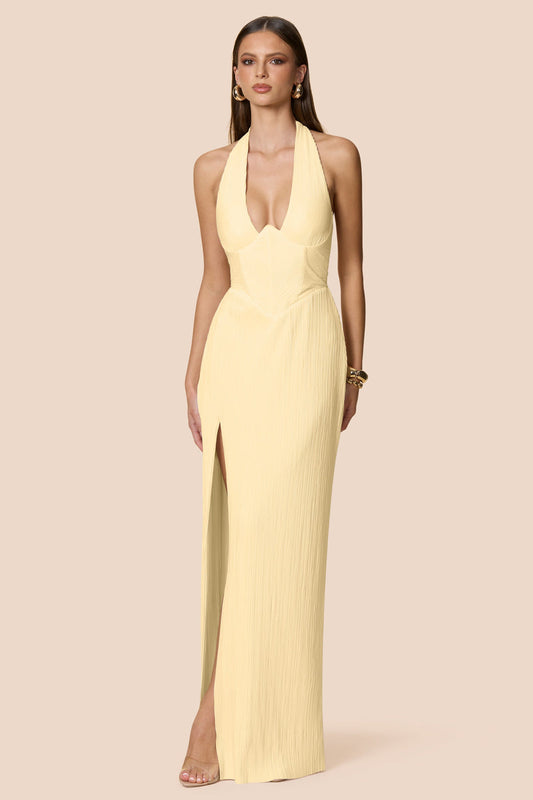 Nookie Belleza Gown - Lemon