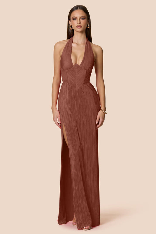 Nookie Belleza Gown - Rust