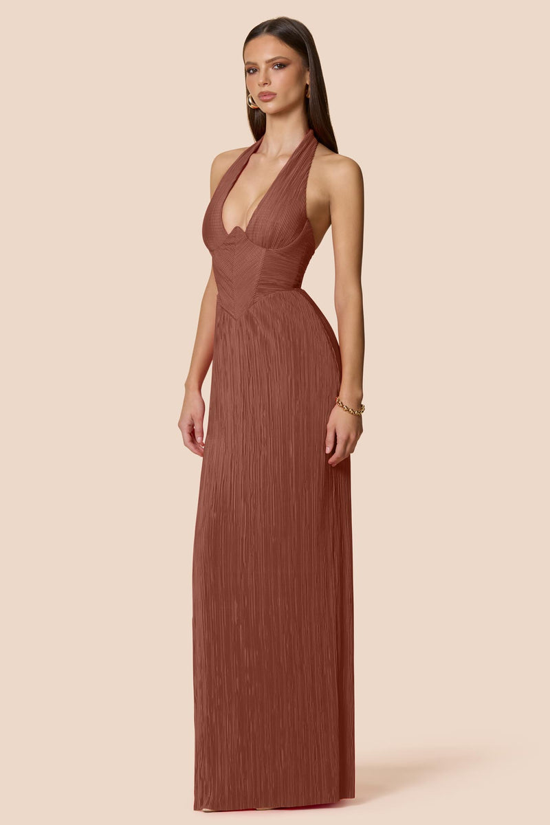 Nookie Belleza Gown - Rust