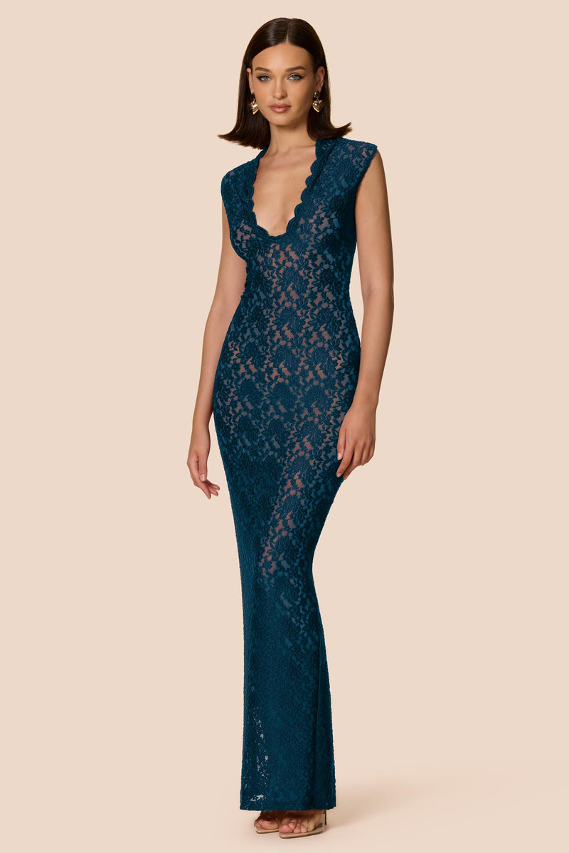 Nookie Mystique Maxi Dress - Blue