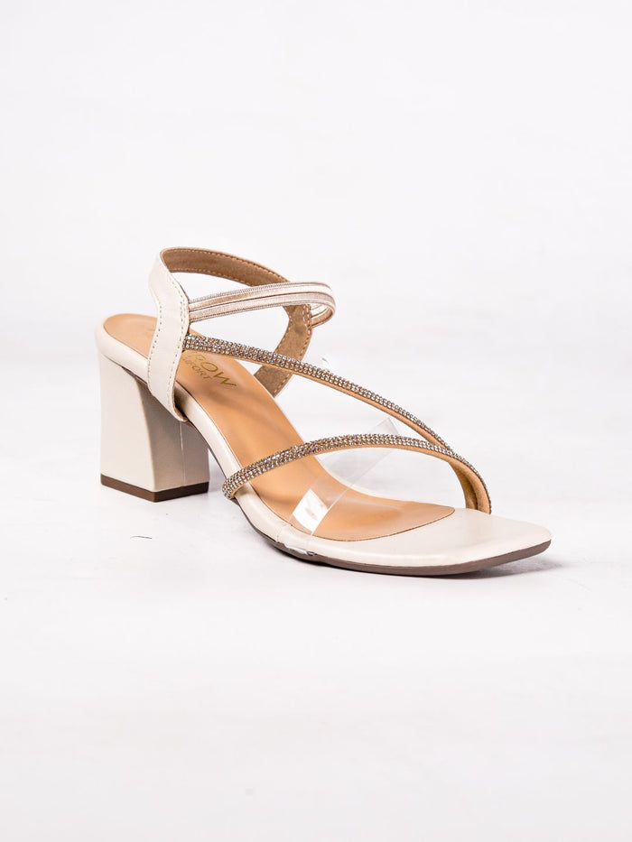 Orlena Cream Block Heels