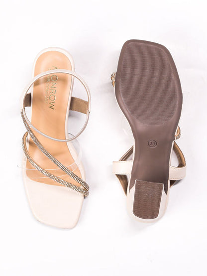Orlena Cream Block Heels