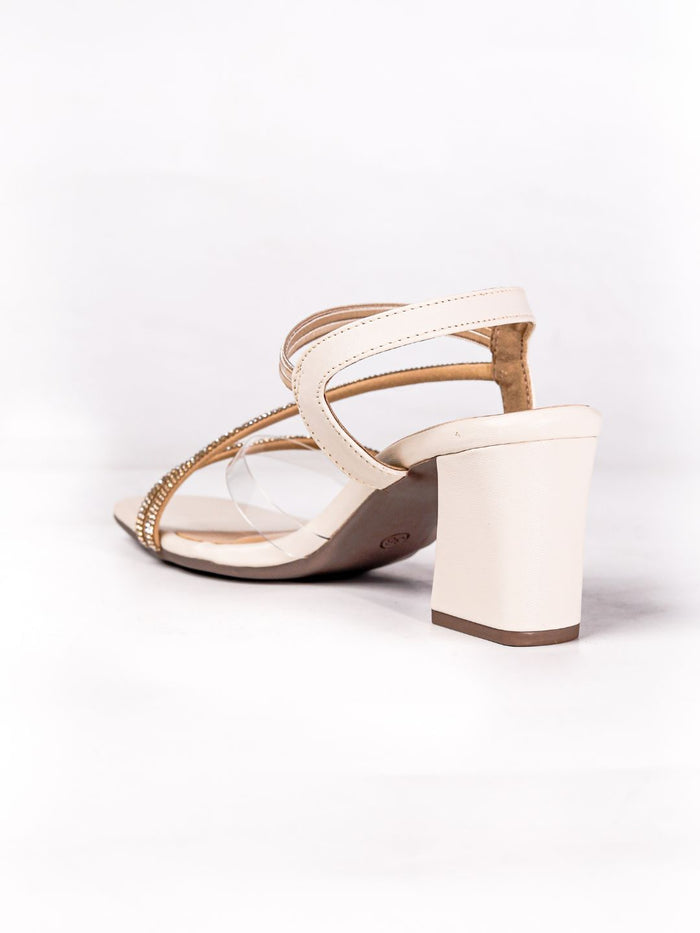 Orlena Cream Block Heels