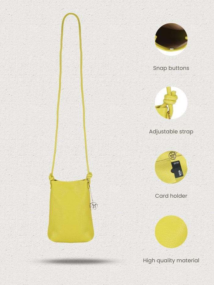Piqo Lemon Green Sling Bag