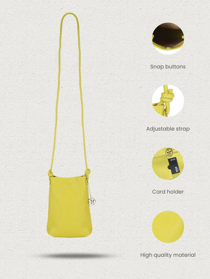 Piqo Lemon Green Sling Bag