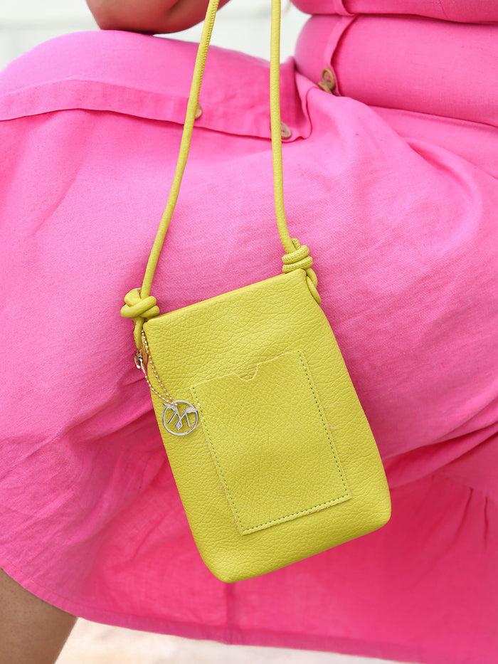 Piqo Lemon Green Sling Bag