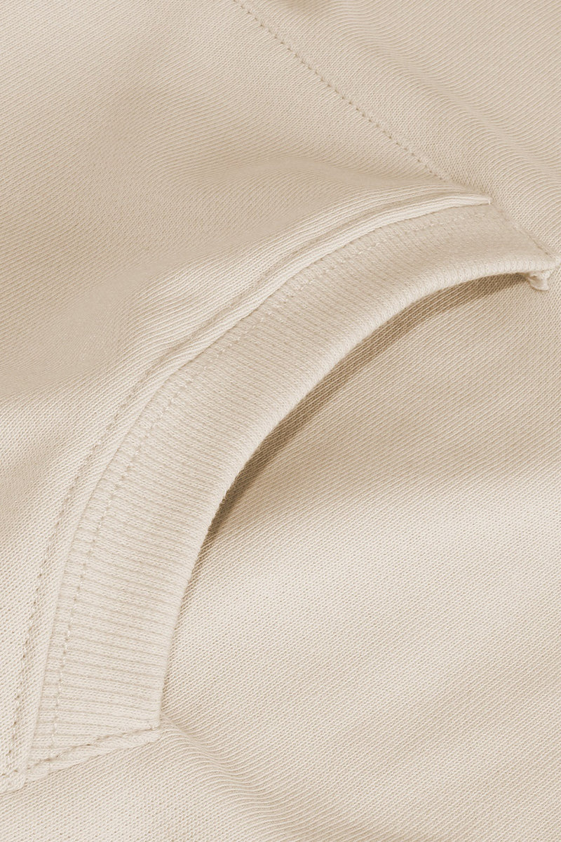 Plain Cropped Zipper Sporty Sweatshirt