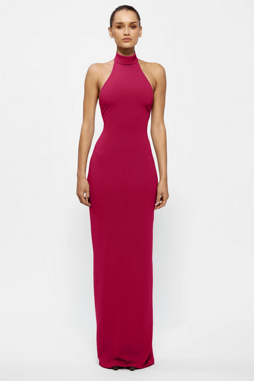 Rhi Gown - Raspberry