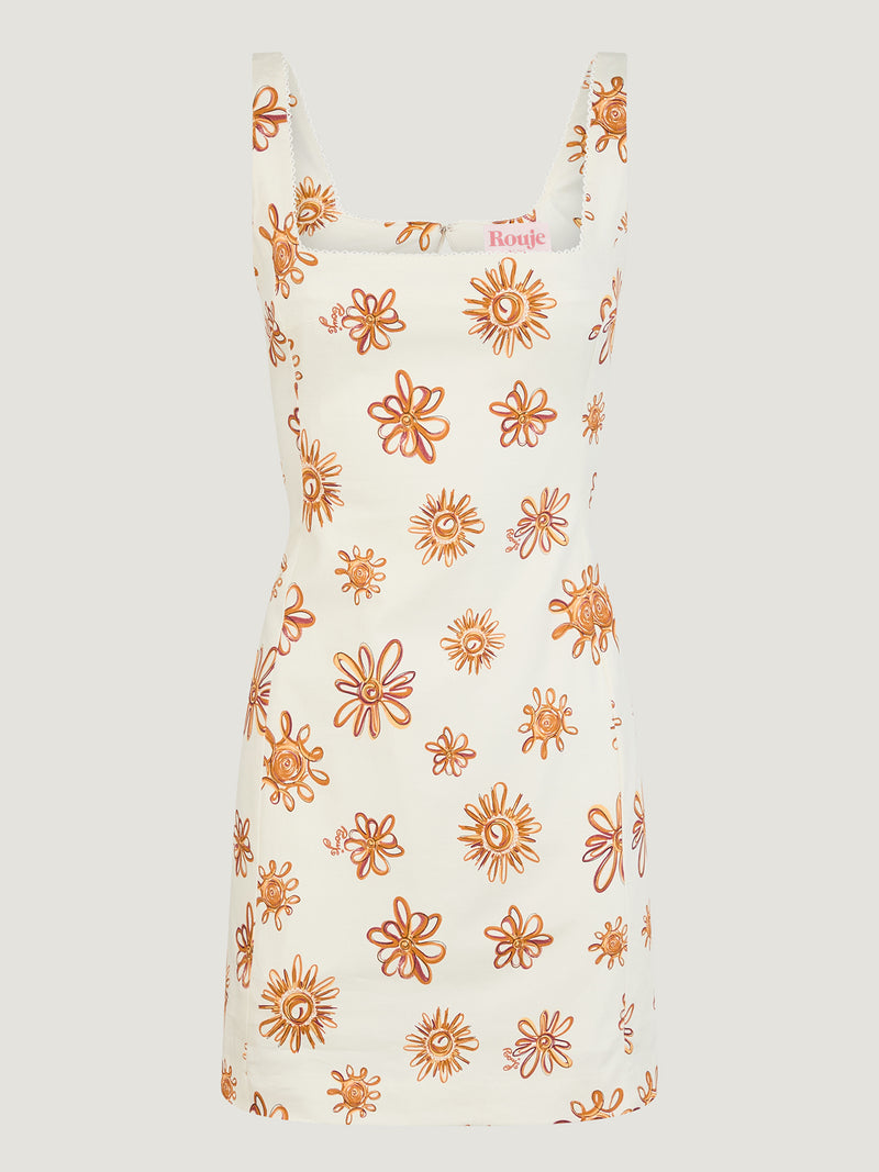 Rouje - Packshot of the Elny sun print dress