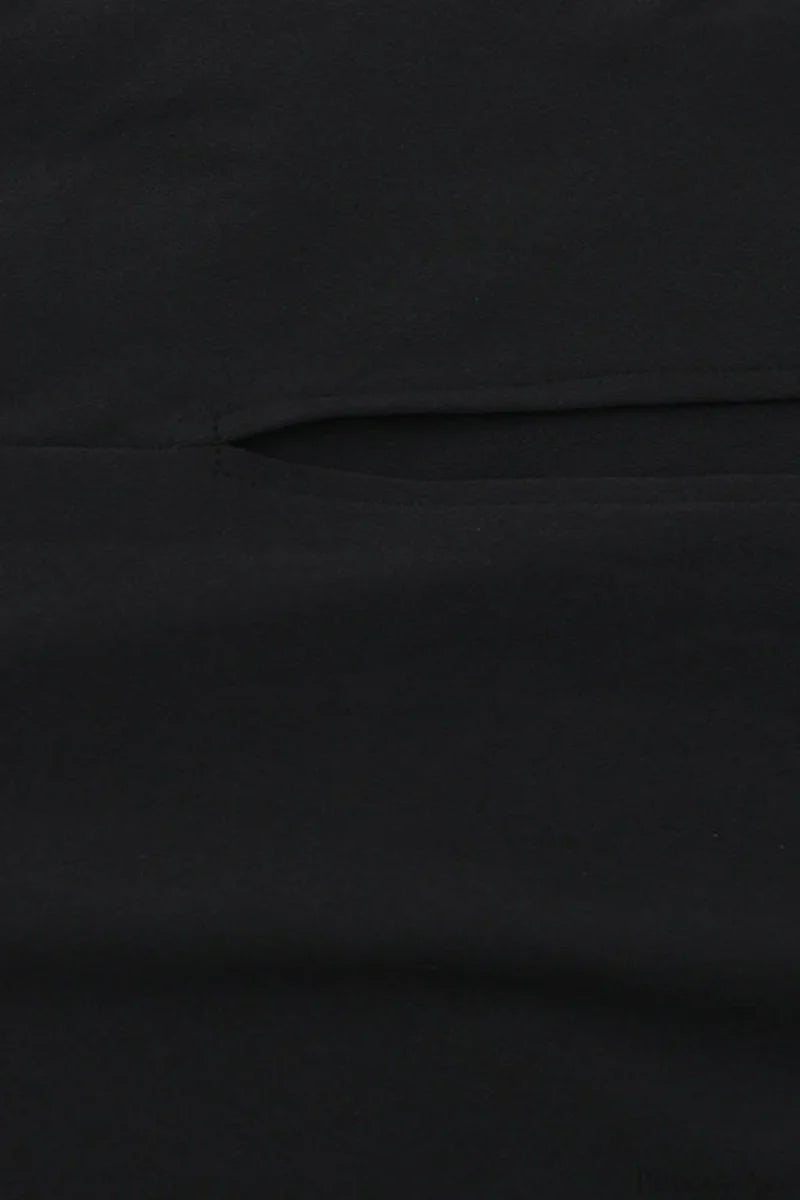 Sexy Off-Shoulder Ruffled Slit Party Dress