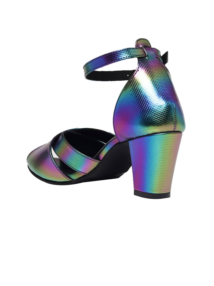 Sofia Black Block Heels