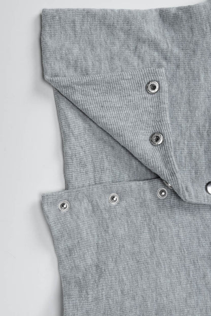 Solid Buttoned Cardigan Chic Casual Two Piece Set