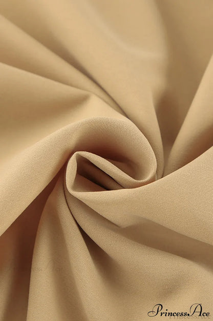 Solid High Waist Pleated Maxi Skirt