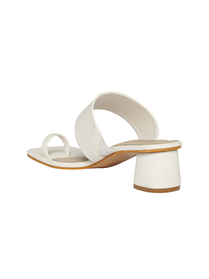 Sorina White Heels