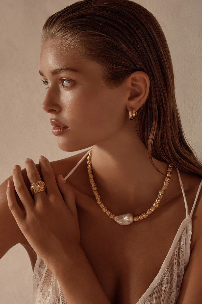 Stevie Necklace - 24K Gold Plated