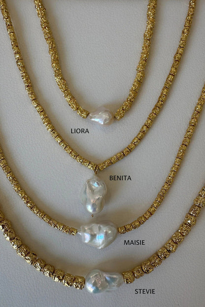 Stevie Necklace - 24K Gold Plated