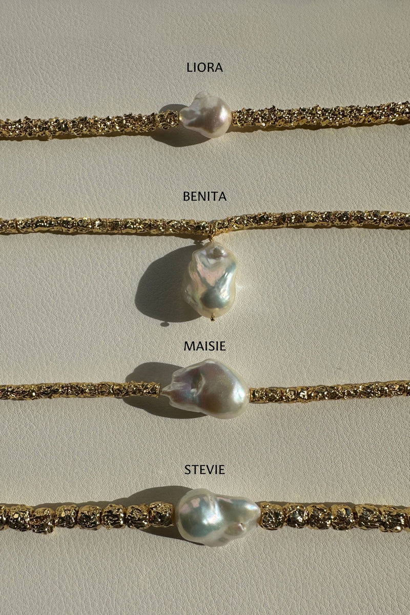 Stevie Necklace - 24K Gold Plated