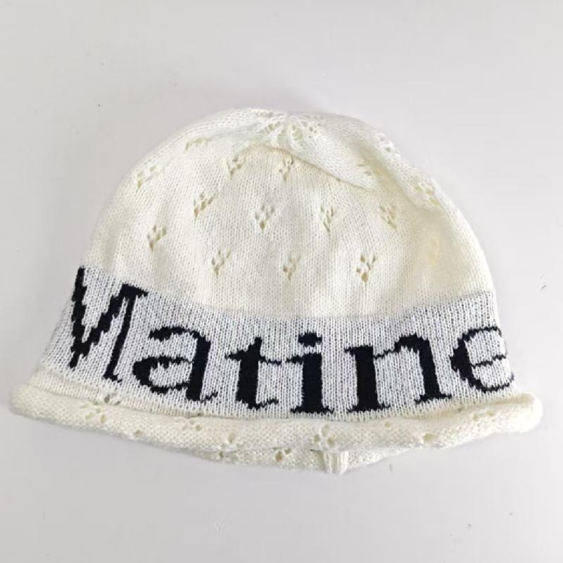Stylish Letter Warm Slouchy Knitted Hat
