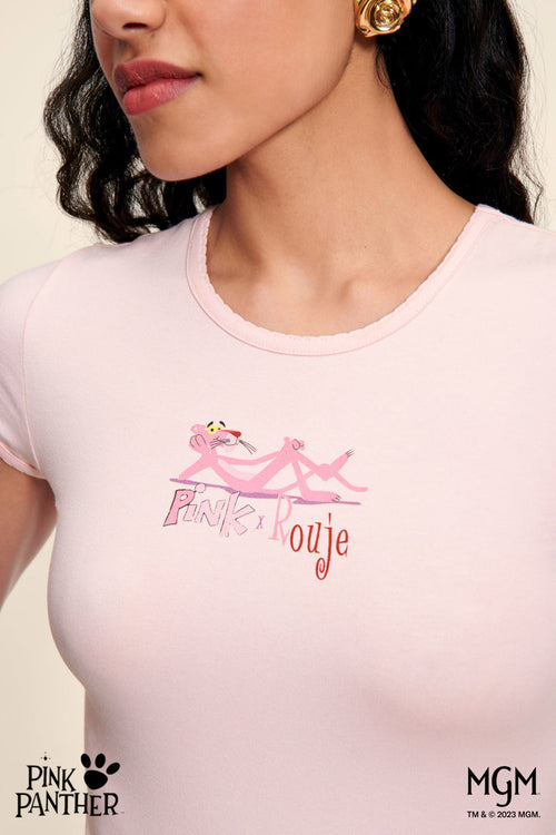 T-shirt FERGUS X LA PANTHERE ROSE