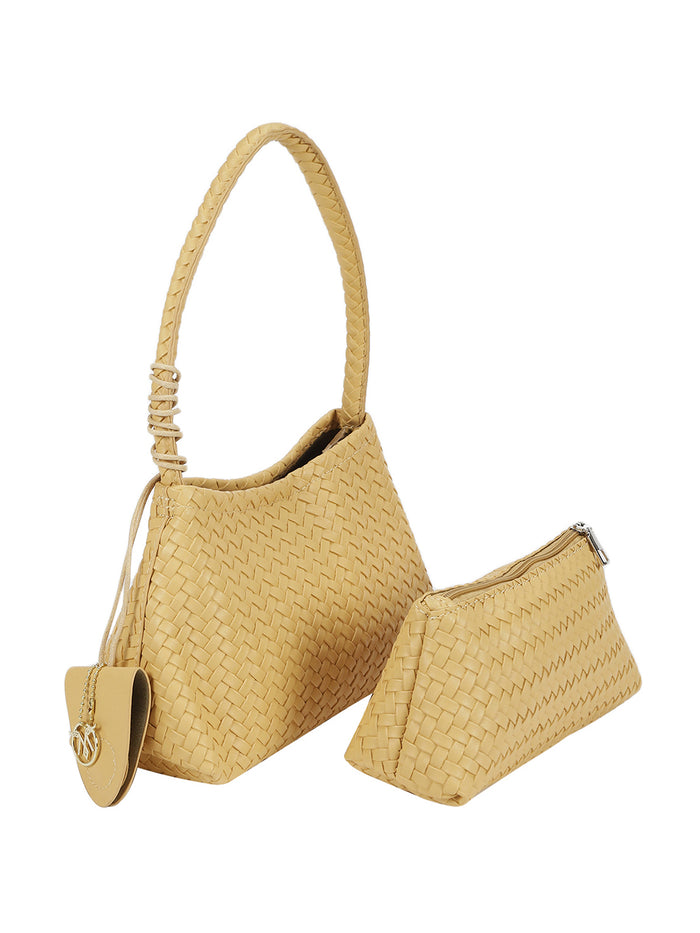 Tessa Butter Yellow Shoulder Bag
