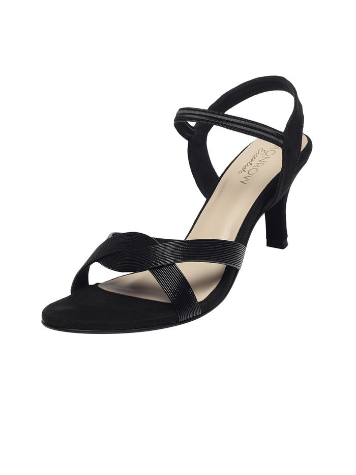 Teyla Black Kitten Heels